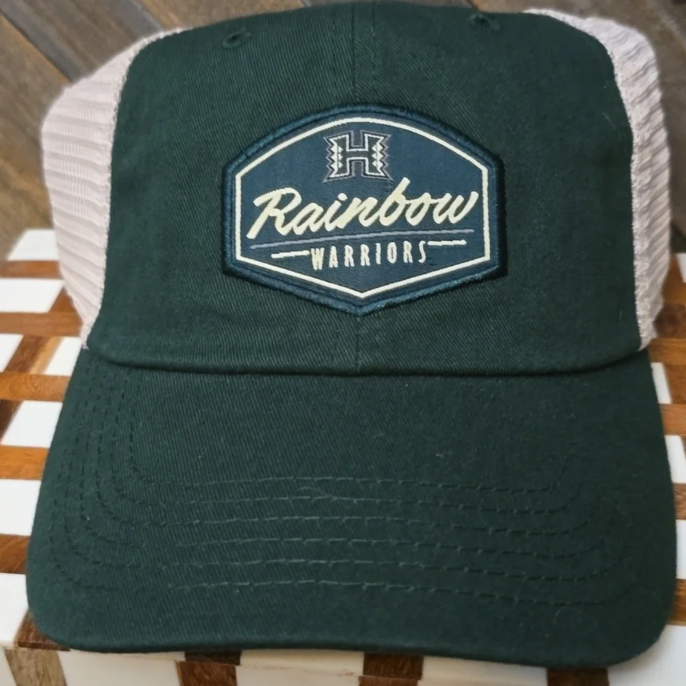 Rainbow Warriors Green and Gray Cap